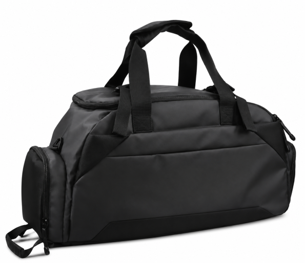 BT02 Black Water-Resistant Duffel Bag - Image 4